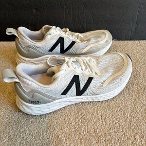 New Balance Fresh Foam Tempo Women's Running Shoes Size 7 White Black WTMPOWG